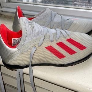 Little girls size 11k adidas sneakers